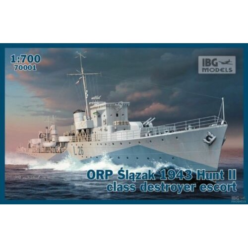1/700 IBG Models ORP Ślązak 1943 Hunt II class destroyer escort 70001 